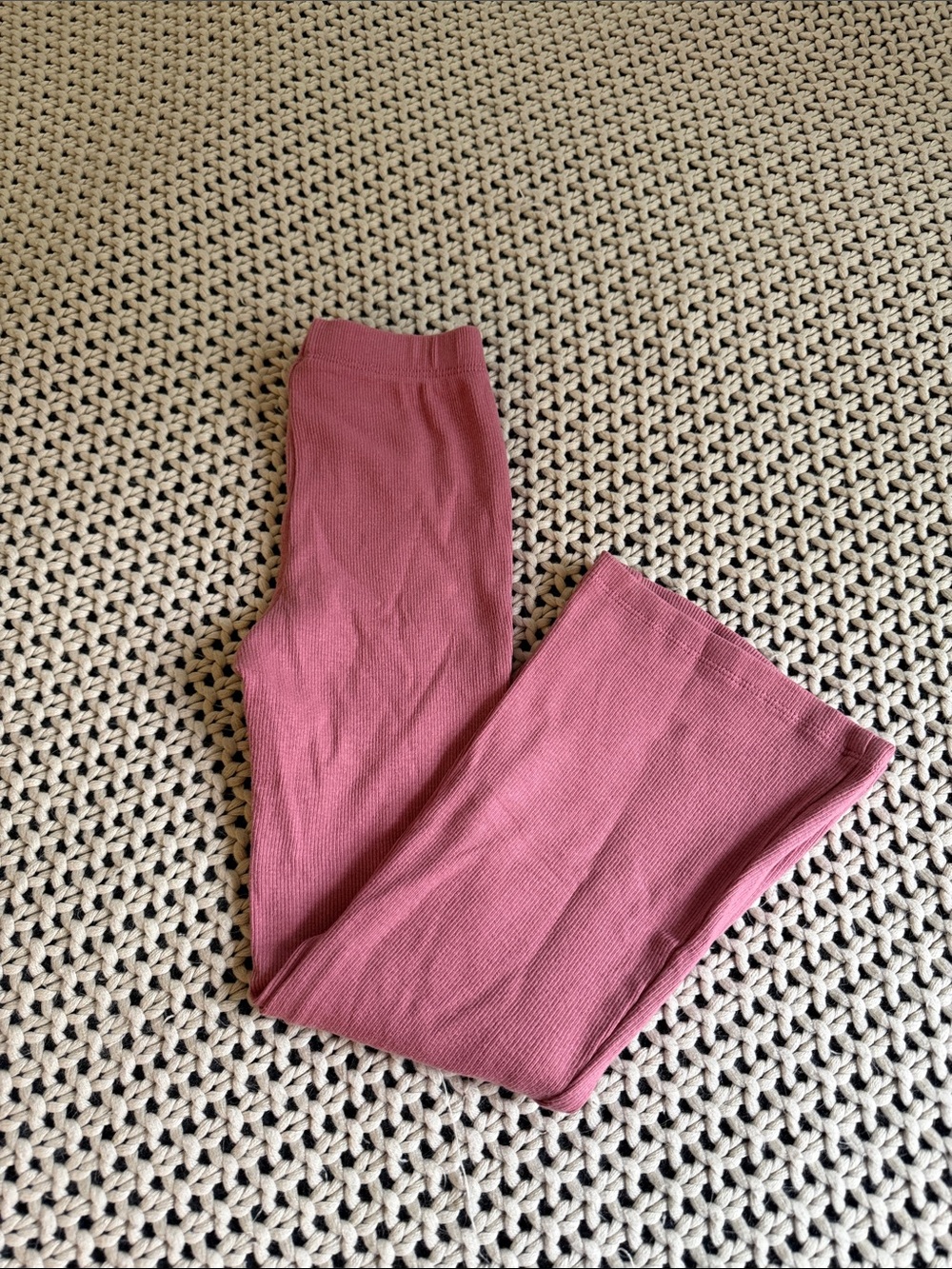 Gap kids ribbed flare leggings NWT
